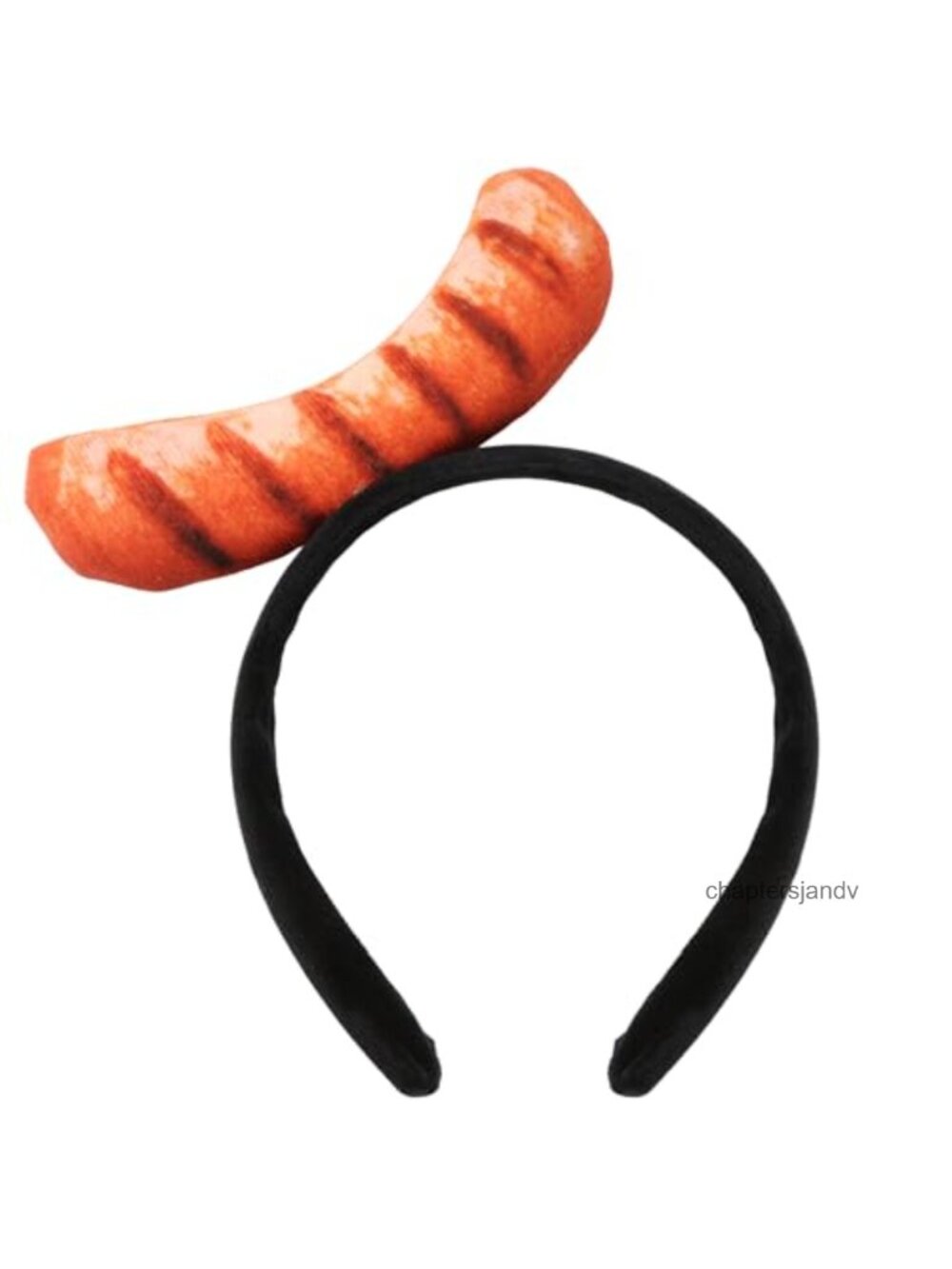 Hot Dog Headband Funny Food Hat Costume Party Accessory Polyester Cotton